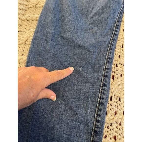 Levi's 501 Slim Fit Jeans W32 L34‎ Button Fly Medium Wash Denim Men's - Picture 7 of 16